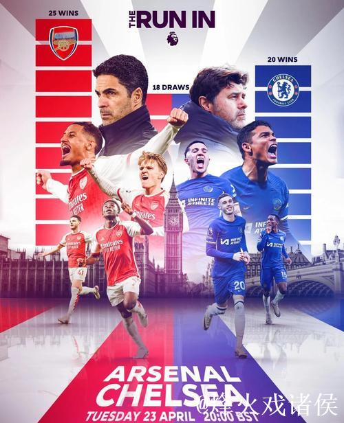 英超争冠焦点战：阿森纳客场挑战切尔西，伦敦德比火药味十足